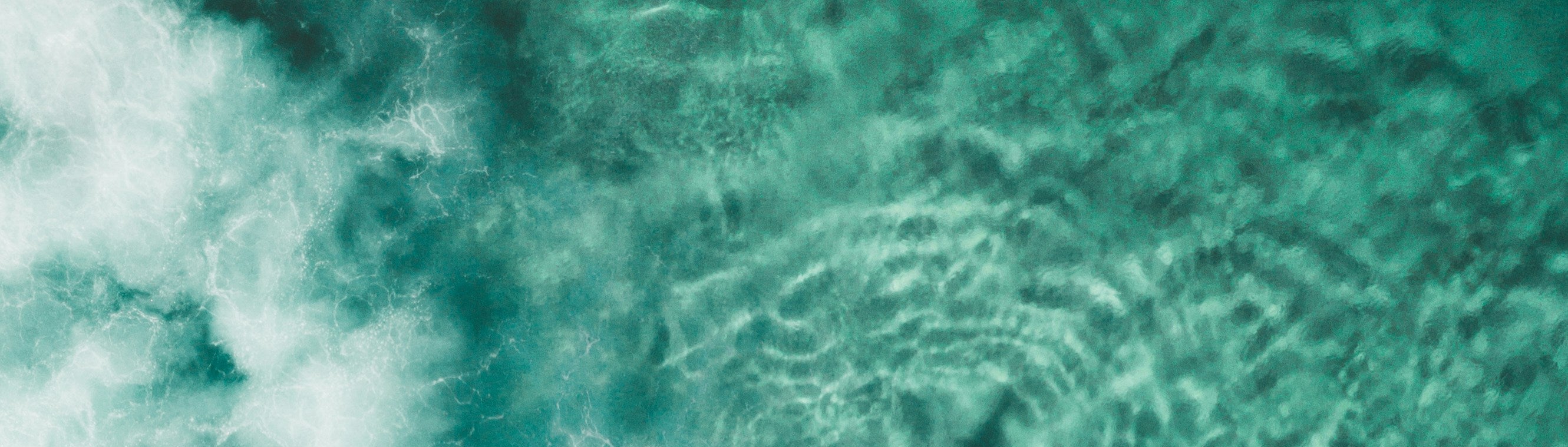 Photo from top view of the ocean